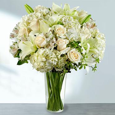 Florerias en Salvatierra | Flores a Salvatierra Arreglo Floral Blanco