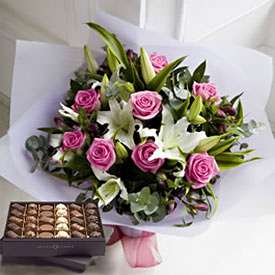 Premium Lilies & Roses