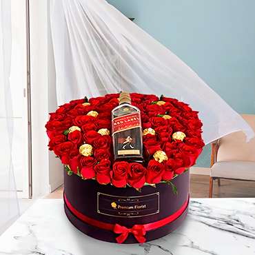 Roses Box, Ferrero and Johnnie Walker