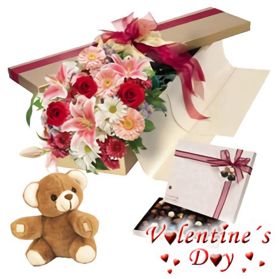 <font color= #FF0000><b>Valentin Gift Center - Flores a Chaco