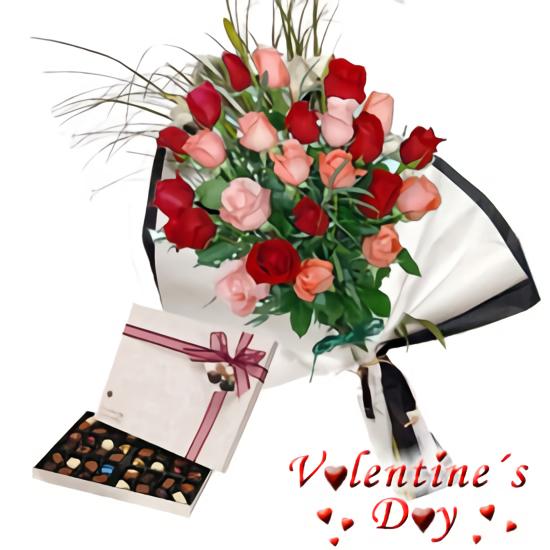 <font color= #FF0000><b>Valentin Gift Center - Flores a Heredia-San Isidro