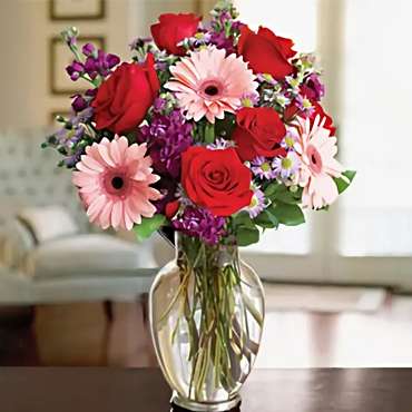 Gerberas & Roses For Mom