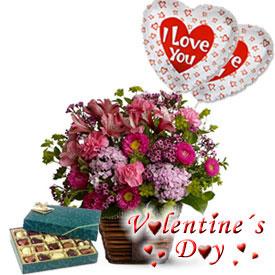 <font color= #FF0000><b>Valentin Gift Center - Flowers to Doral