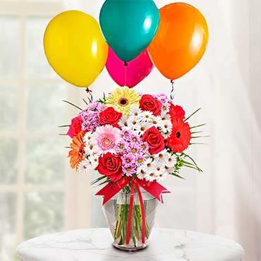 Balloons & Flowers