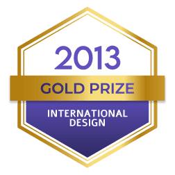Gold Award for International Design 2013