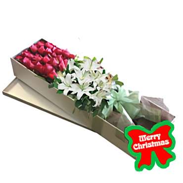 Holiday Flowers Box