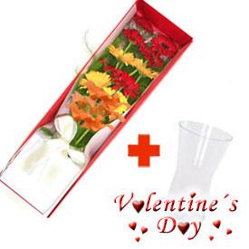 <font color= #FF0000><b>Valentin Gift Center - Flowers to Merida