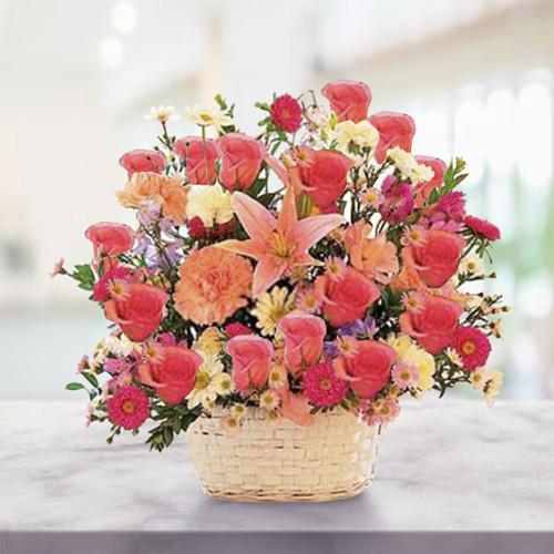 Flowers to Guadalajara Mexico Premium Girly Gift