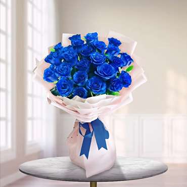 Bouquet of Blue Roses