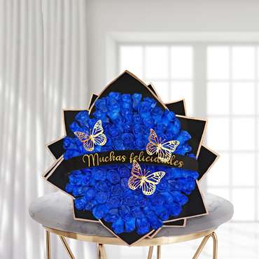 Blue Buchon Bouquet