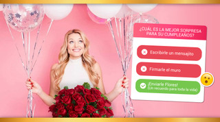 Flores para cumpleaños