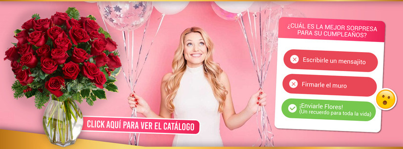 Flores para cumpleaños