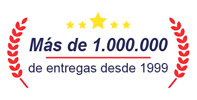 Más de un millon de entregas de flores