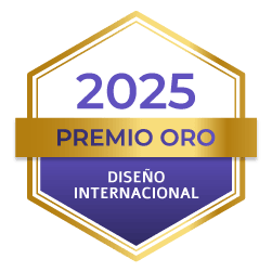 Premio oro al diseño internacional 2025