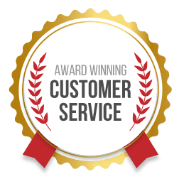 Award-winning customer service