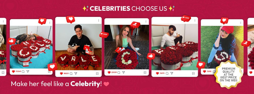 Celebrities choose us